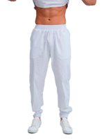 Джоггеры медицинские мужские Dr. Nice DRN621 с манжетами на резинке, бежевый, 54