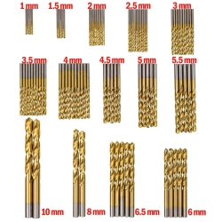 Сверла по металлу, набор 99пр. (для работы с мягкими металлами) RockFORCE RF-924U98