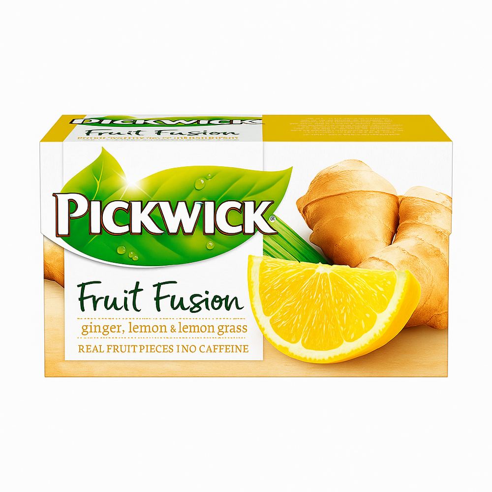 Чай фруктовый Pickwick имбирь,лимон 30 гр
