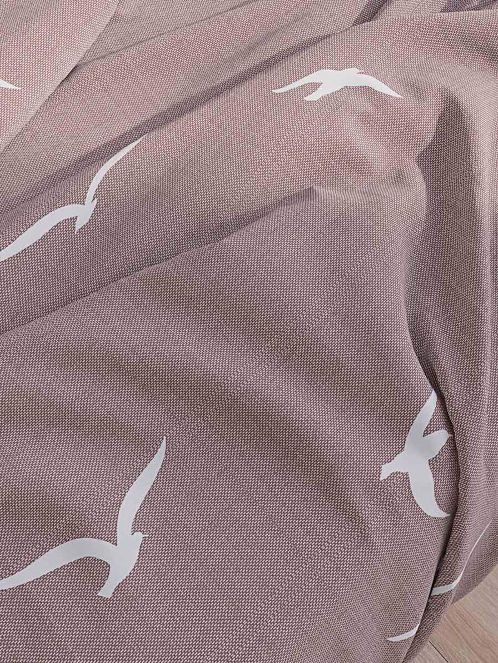 Простынь на резинке перкаль Сказка "Чайки" 140x200 см