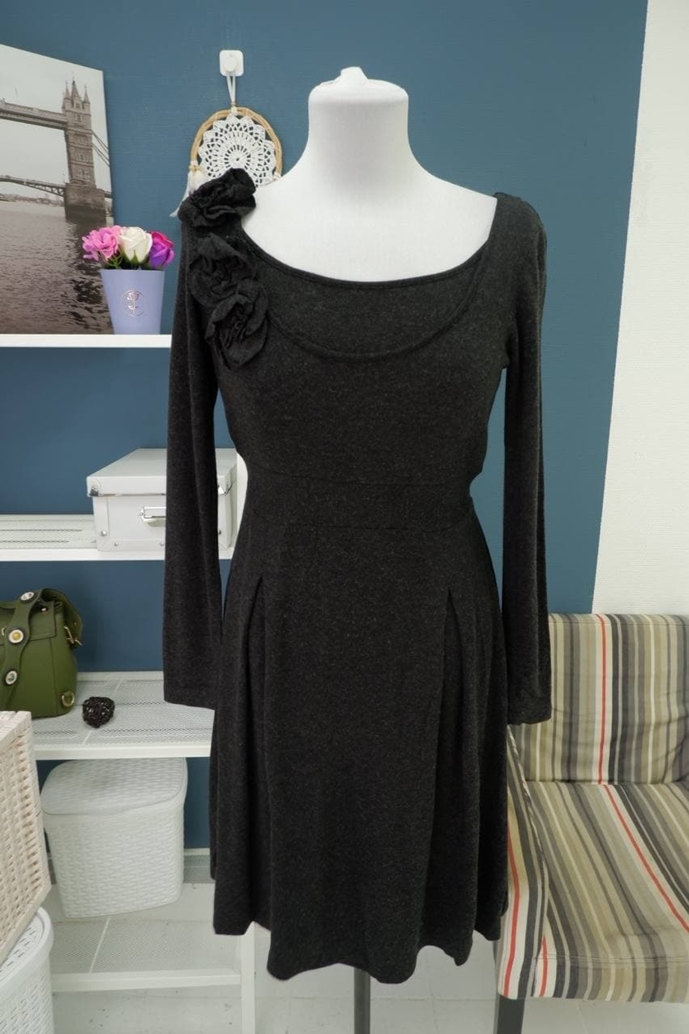 Платье I love mum для будущей мамы 44 размер