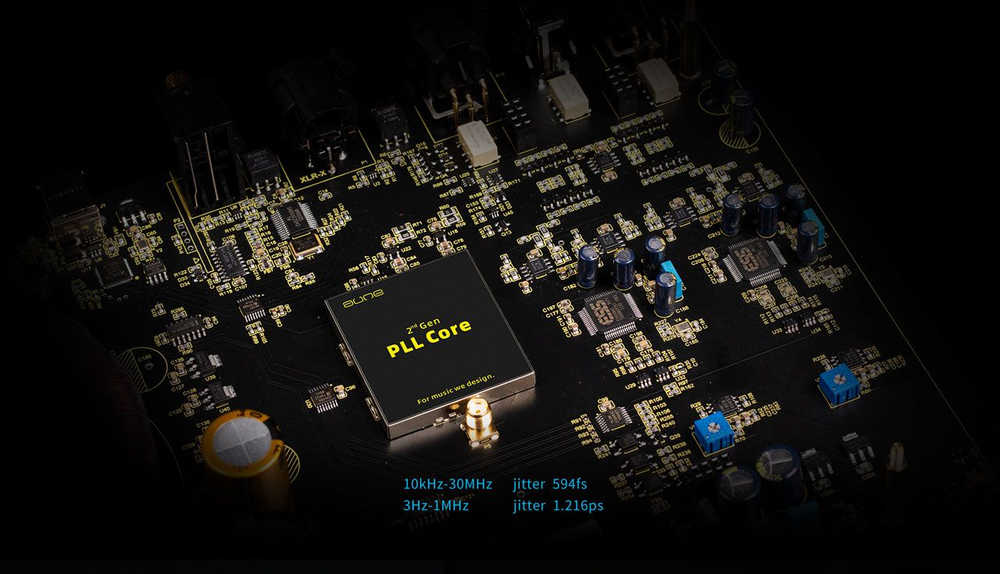 ЦАП и усилитель для наушников Aune S9c Pro Bluetooth, цифро-аналоговый преобразователь, черный