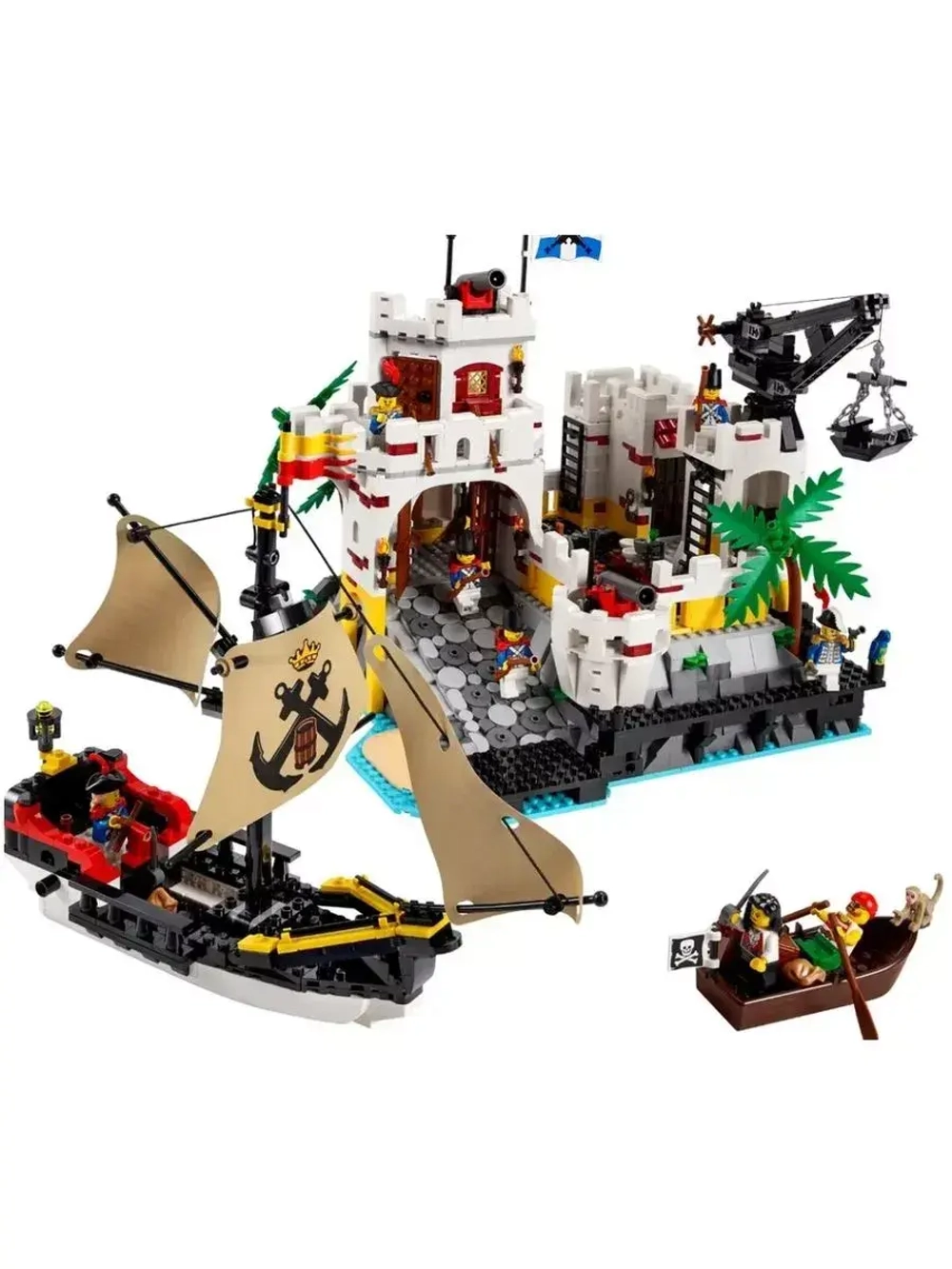 Конструктор Крепость Эльдорадо 2509 деталей