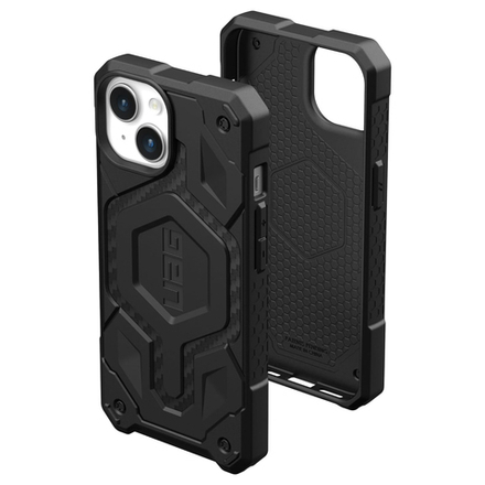 Чехол Uag Monarch Pro Carbon Fiber (Черный Карбон)