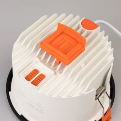 Светильник MS-ALORA-BUILT-R140-12W Day4000-MIX (BK, 60 deg, TRIAC) (Arlight, IP54 Пластик, 3 года) 048094