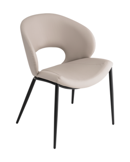 Стул Вивьен экокожа светло-бежевый