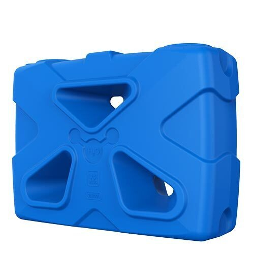 Емкость Пласт Инжиниринг прямоугольная "Молекула" 2000 л. вертикальный (2320x750x1600см;синий) - арт.560096