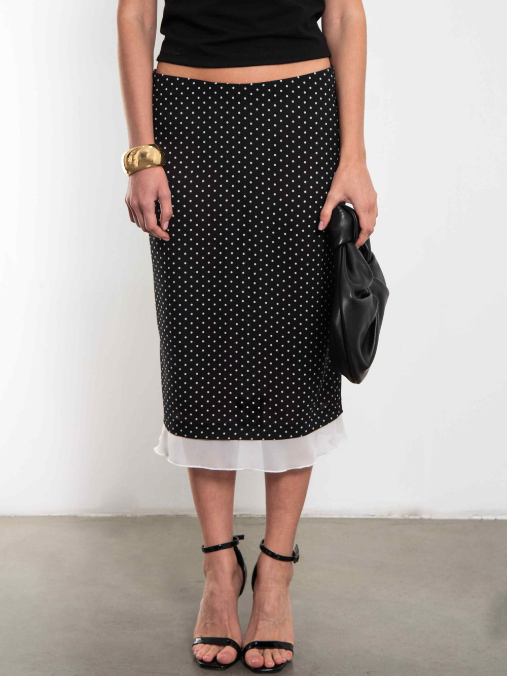 Юбка Париж (черный)