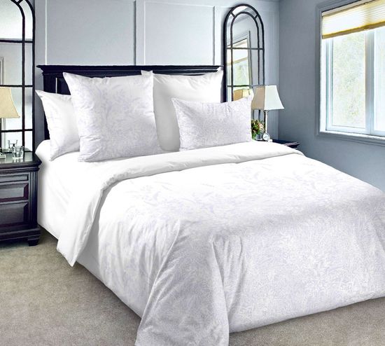 Полуторный комплект постельного белья Вереск поплин