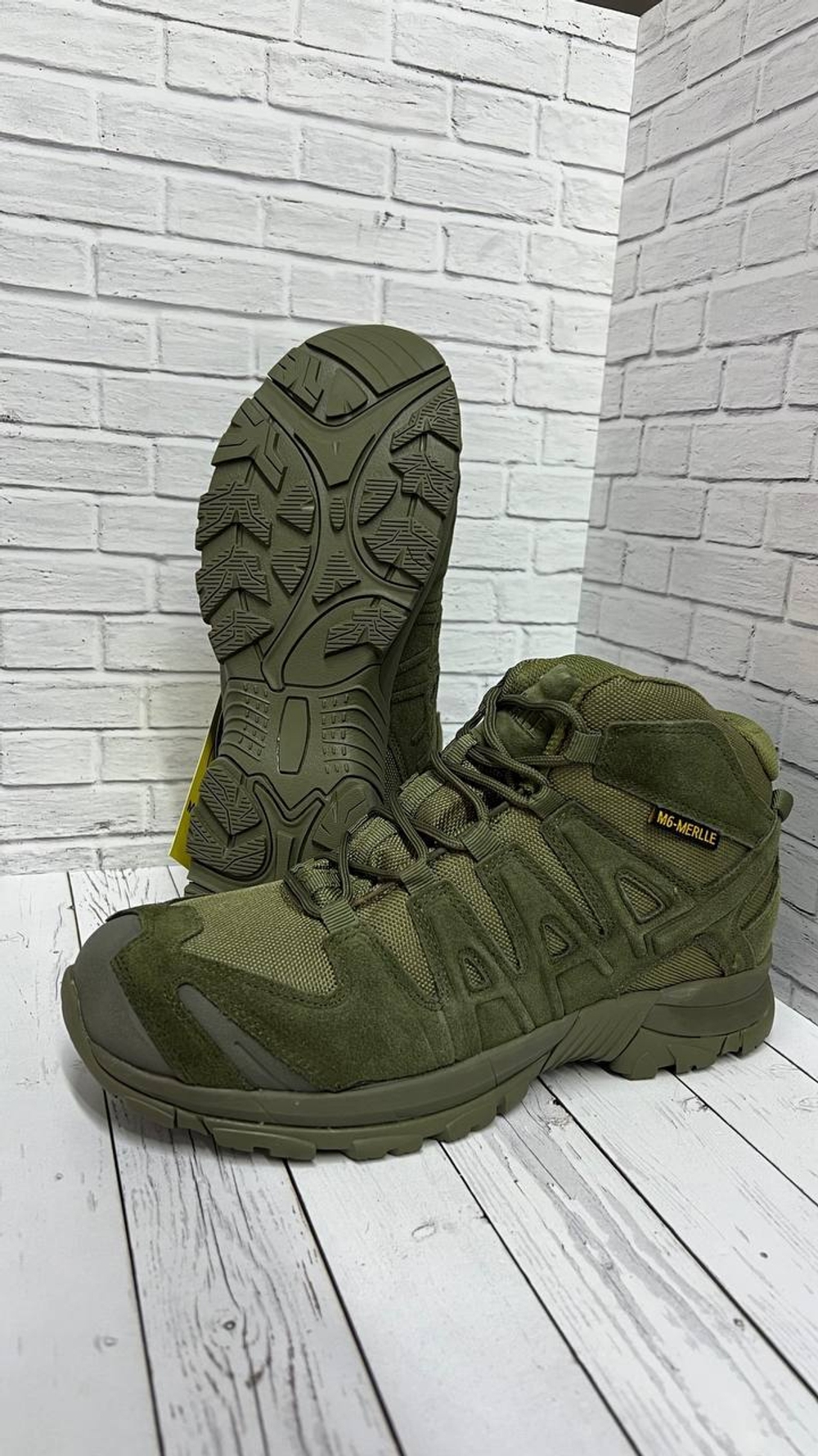 Ботинки М6-Merlle Light Hike / олива