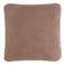 Подушка декоративная из стираного хлопка цвета мокко из коллекции essential, 45х45 см