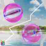 Аттракцион Водный шар ПВХ «Розовое сияние», 2*2*2 м