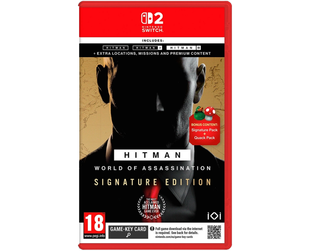 HITMAN: World of Assassination Signature Edition (NS2) NEW