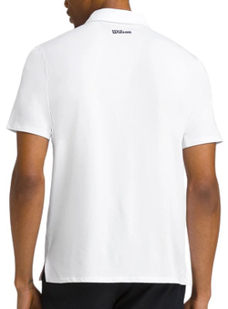 Мужское теннисное поло Wilson League - белый