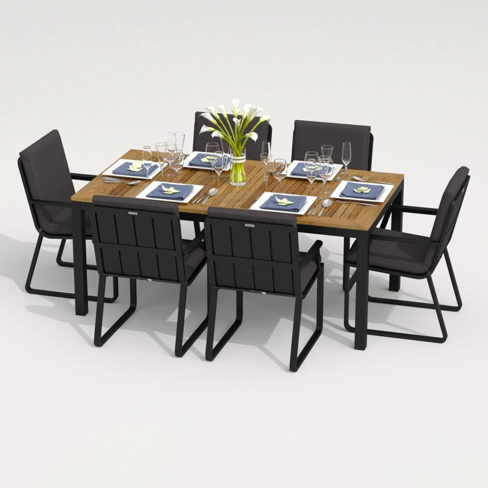 Стол обеденный Ideal Patio ТЕЛЛА  из тика 180x90