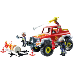 Игровой набор Playmobil 71824 Пожарная машина 71824 68 деталей — фото 2