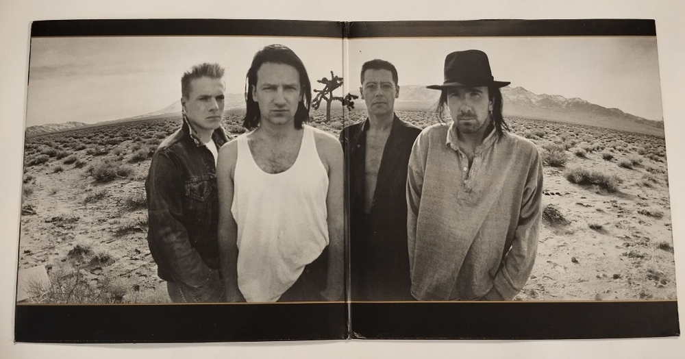 Винтажная виниловая пластинка LP U2 The Joshua Tree (UK 1987)