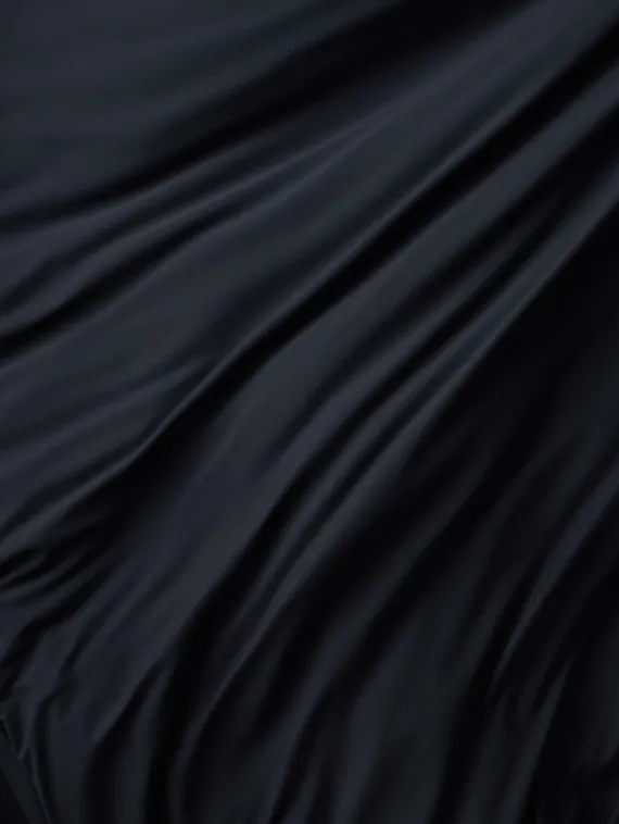 Микрофибра бельевая, эффект хлопка, Турция, черный 170