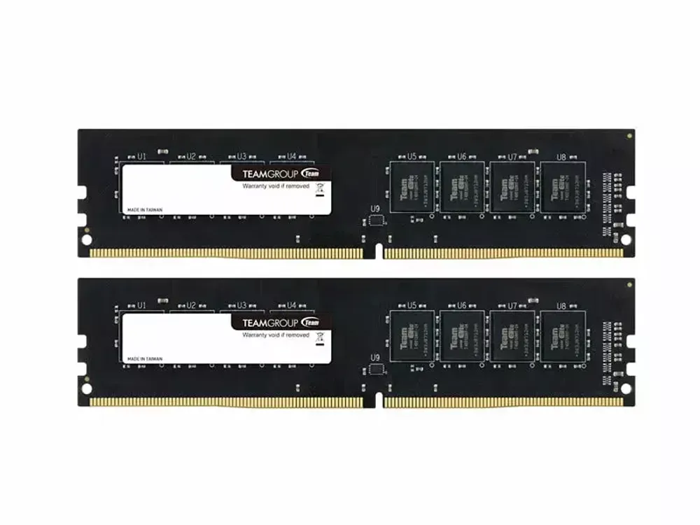 Оперативная память  64Gb Kit (2x32Gb) 3200MHz DDR4 Team Group ELITE PC4-25600 CL22 TED464G3200C22DC01