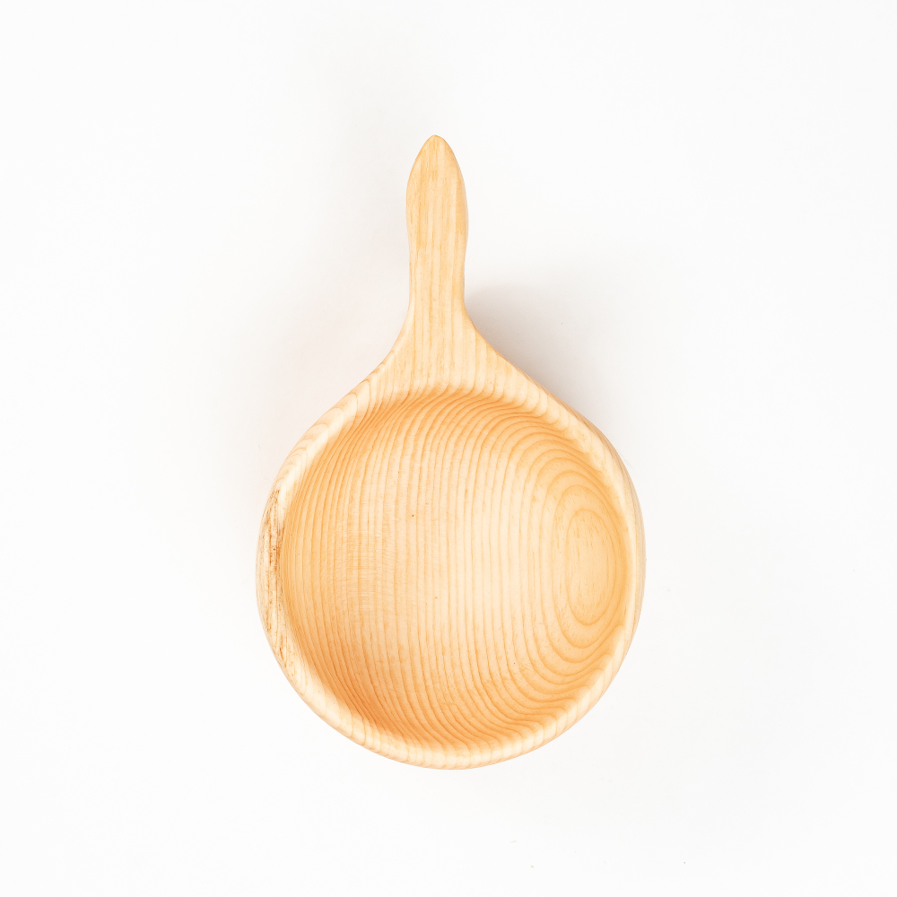 Деревянная кукса из кедра для напитков 150 мл. C67