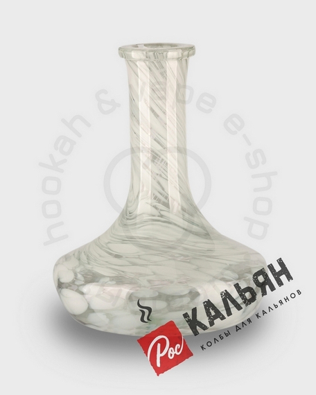 Колба Рино белая крошка