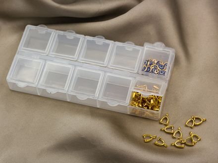 Коробочка для бисера и мелочей, 10ячеек