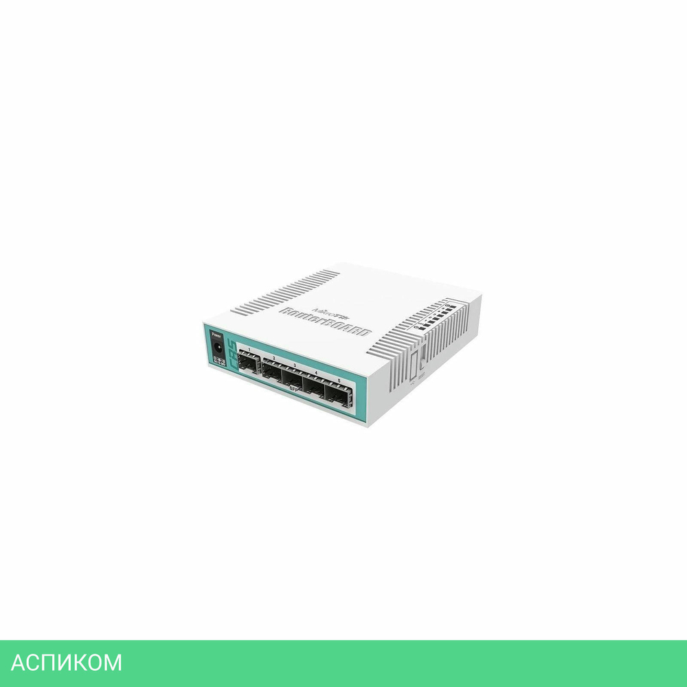 Коммутатор MikroTik CRS106-1C-5S