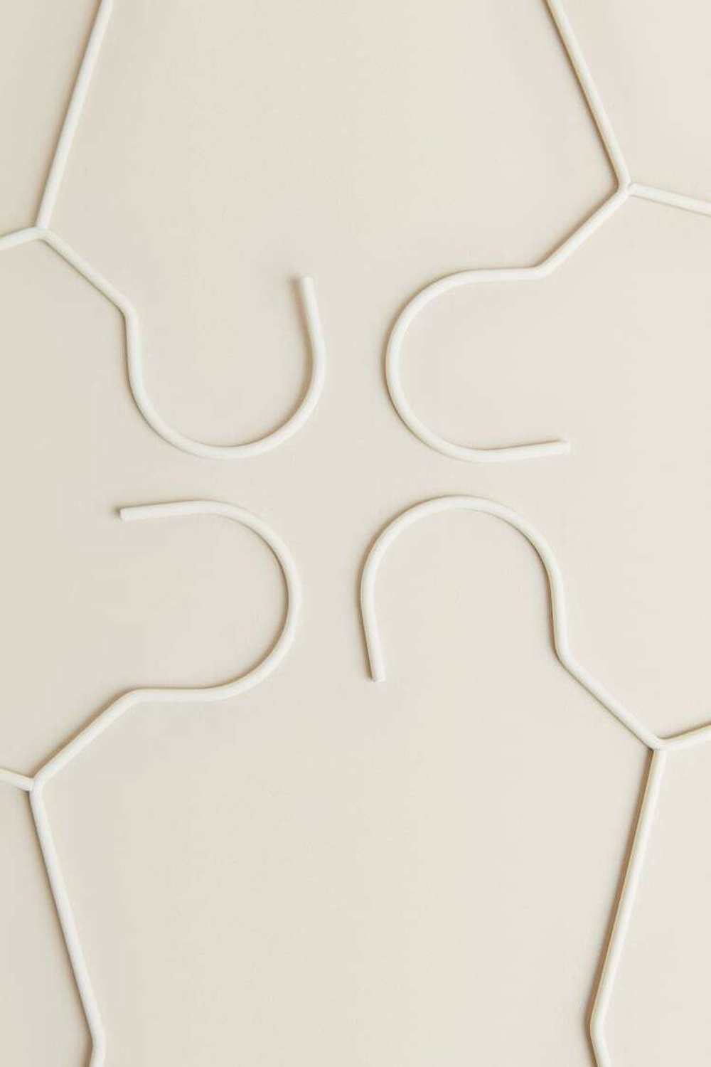 ZARA HOME ДЕТСКАЯ ВЕШАЛКА (НАБОР ИЗ 6 ШТ.) БЕЛЫЙ