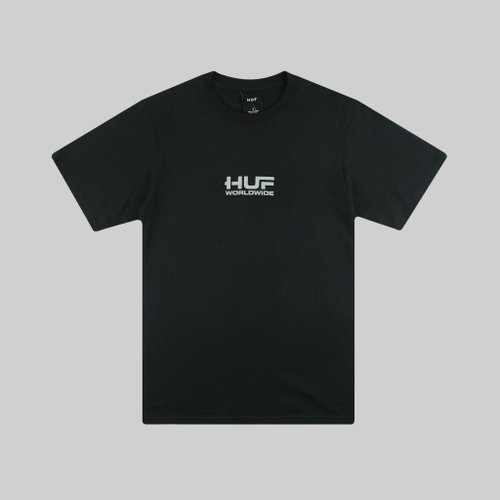 Футболка мужская HUF Triple Beam Dream артикул:TS01522 BLACK - купить в магазине Дайс