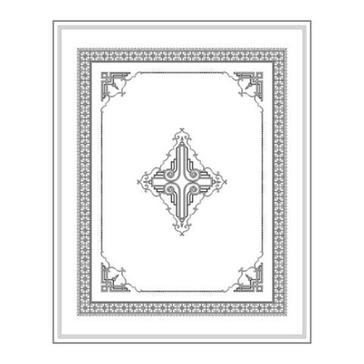 Потолок RODECOR Пагода Ф2 88032CN (5000*4000)