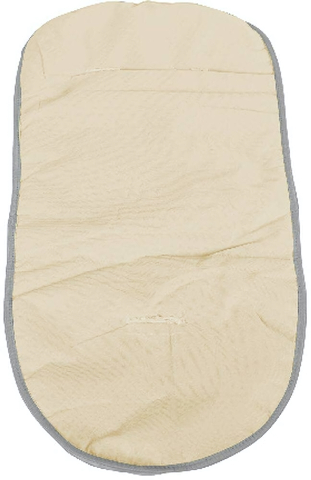 Матрас в коляску замша, бежевый