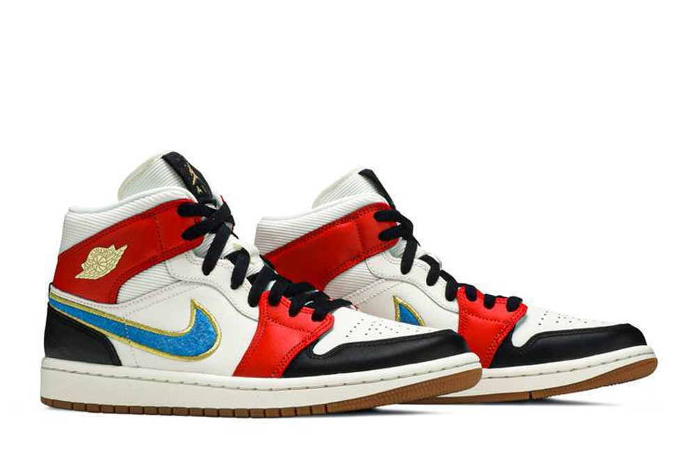 Кроссовки Jordan Air Jordan 1 Mid Se (Женская размерная сетка)