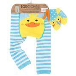 Набор легинсов с носками для малышей Zoocchini Утёнок Паддлз (6-12 м)