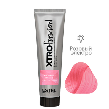 ESTEL Пигмент прямого действия для волос XTRO CANDY-PINK-ELECTRO, 100 мл
