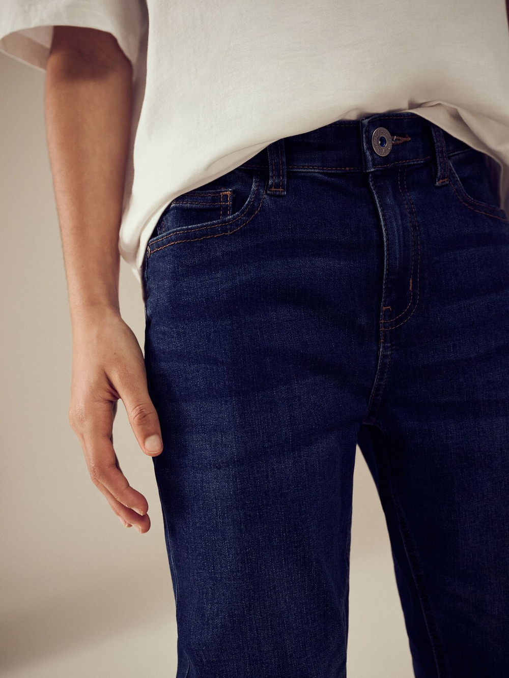 Джинсы стрейч для мальчика Next 221-892, Темно-синий