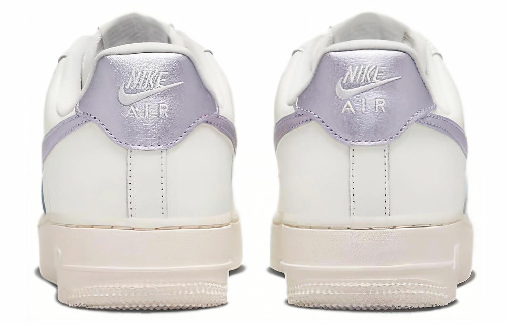 Кроссовки Nike Air Force 1 Low '07 "Metallic Purple" (Женская размерная сетка)