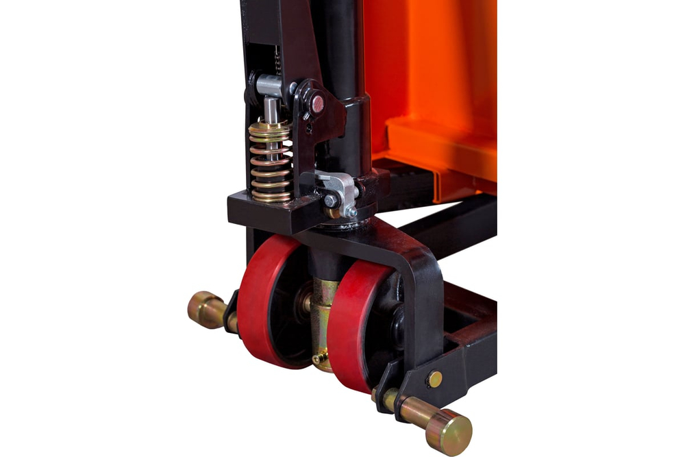 Тележка складская гидравлическая Сибталь, модель ACR-S, 1500 кг,1150 мм с ножничным подъемом