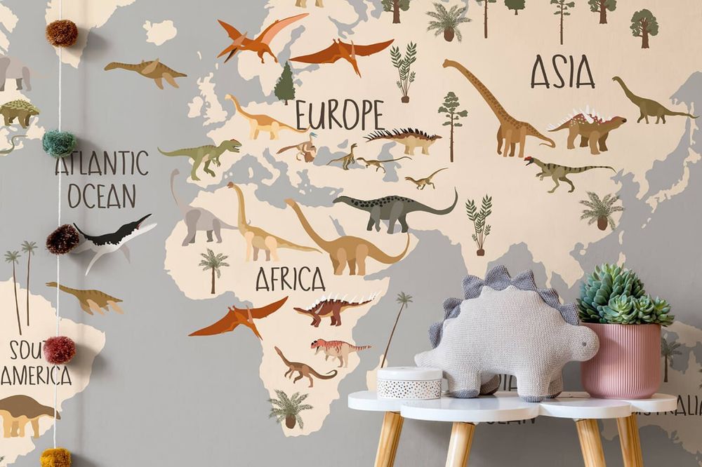 Бесшовная фреска KIDS-76, 2,7 м (Ширина 4 м)