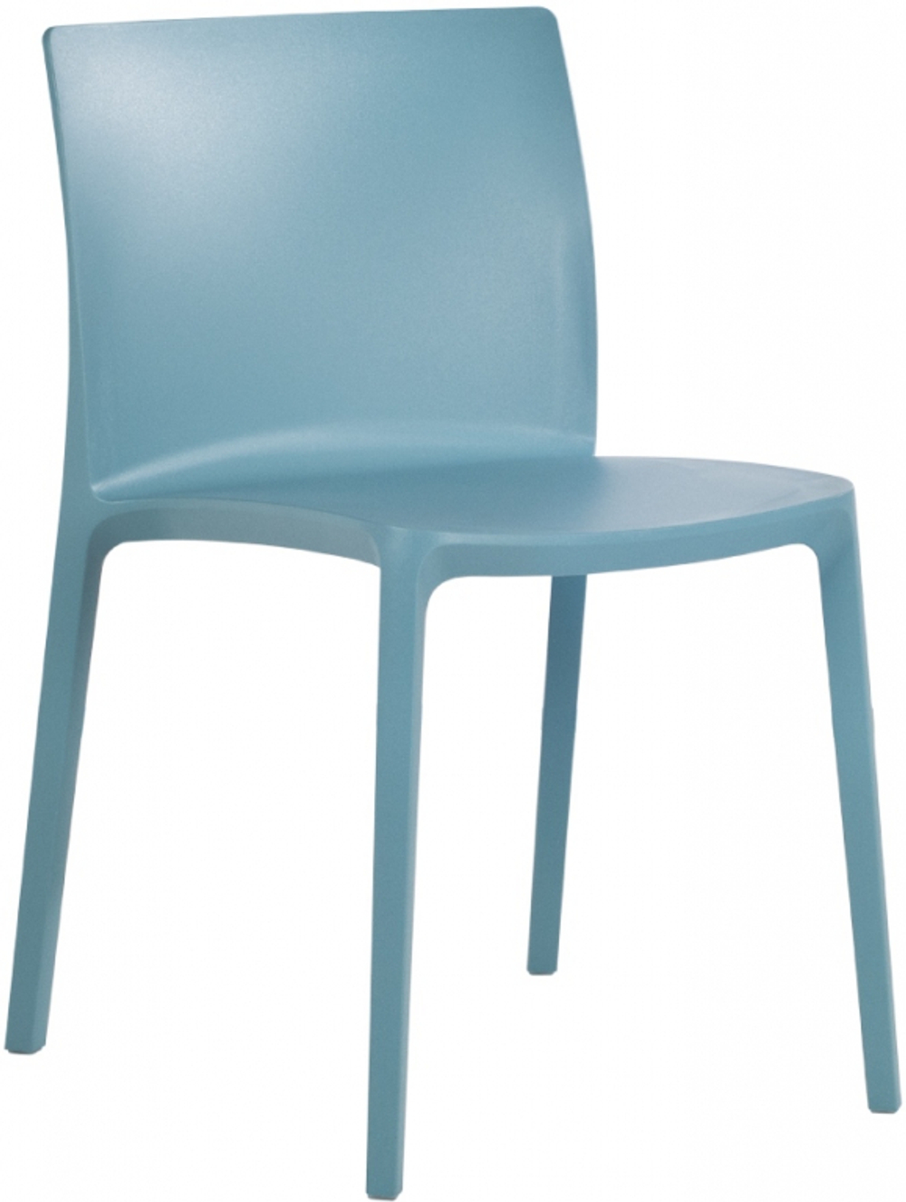 Стул пластиковый Papatya Evo-S, голубой