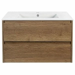 Тумба с раковиной Vincea Gio 80 T.Oak