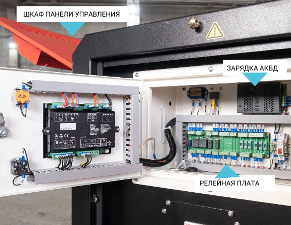 34 кВт Дизельный генератор Energoprom ESYD 43/400