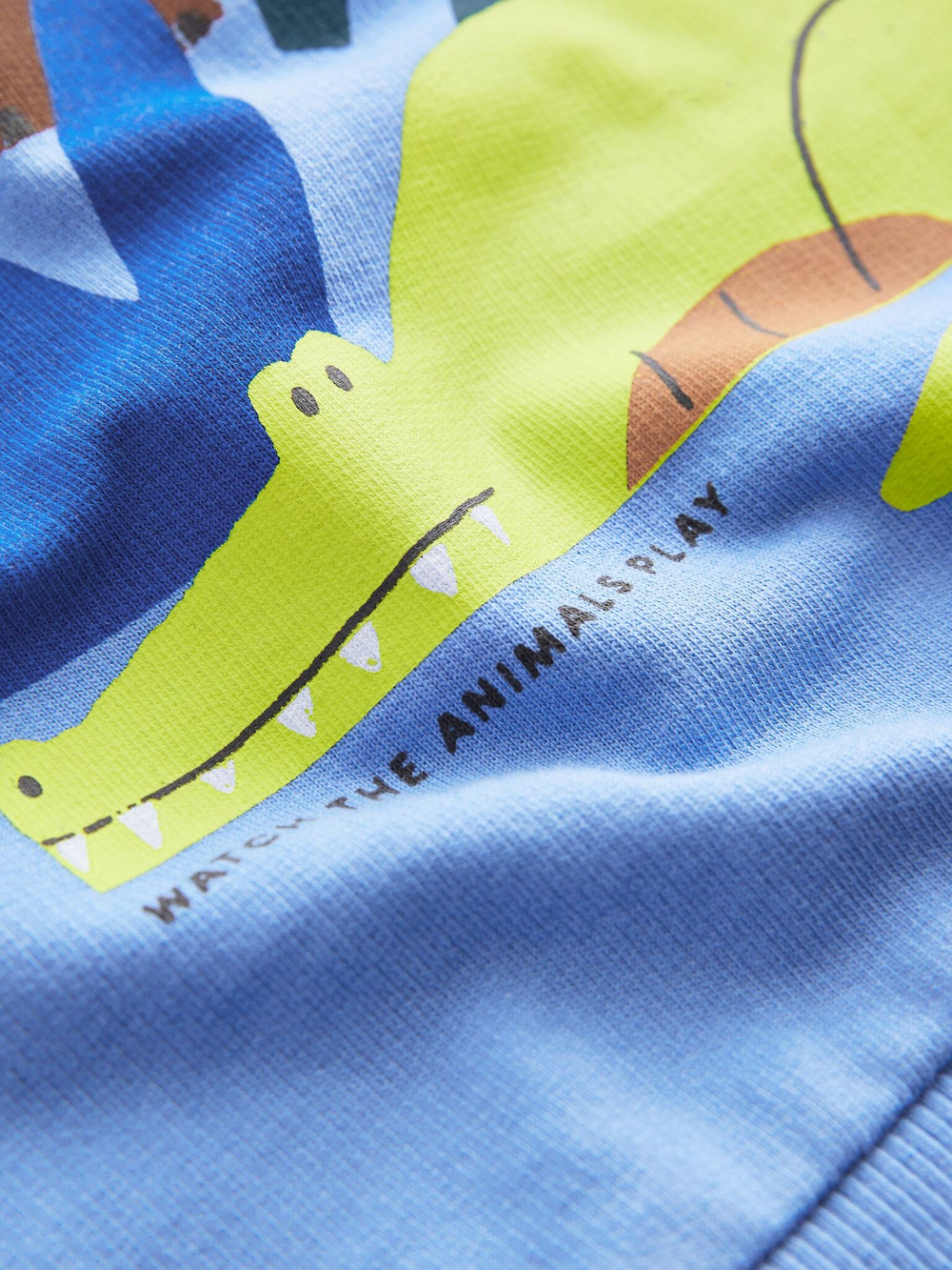 Лонгслив и брюки в комплекте для мальчика Next B22-265, Голубой, Светло-коричневый