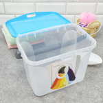 Емкость для стирального порошка 6л (голубая лагуна)