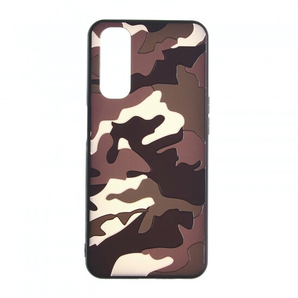 Чехол для Realme 7, Камуфляж, ТПУ, 012563