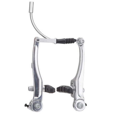 Тормоз LB-920DG V-образный, передний, алюминиевый, серебро/510233