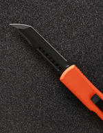 Автоматический складной нож SteelBro UTX-85 Hellhound Black VG-10 719-1OR (оранжевый) фронталка/выкидуха