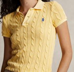 Футболка-поло с косичкой от Polo Ralph Lauren