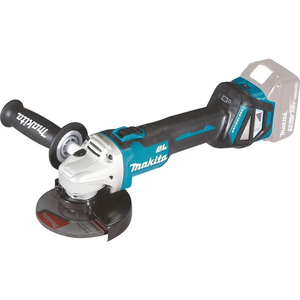 Аккумуляторная угловая шлифовальная машина Makita DGA511Z(R)
