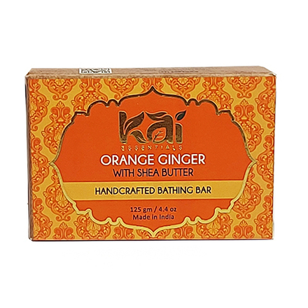 KAI ESSENTIALS Orange Ginger  Мыло Апельсиновый имбирь Премиум с маслом ши 125г