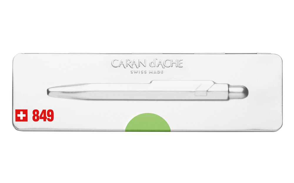 Caran d’Ache Office 849 Pop Line - Green, шариковая ручка, M